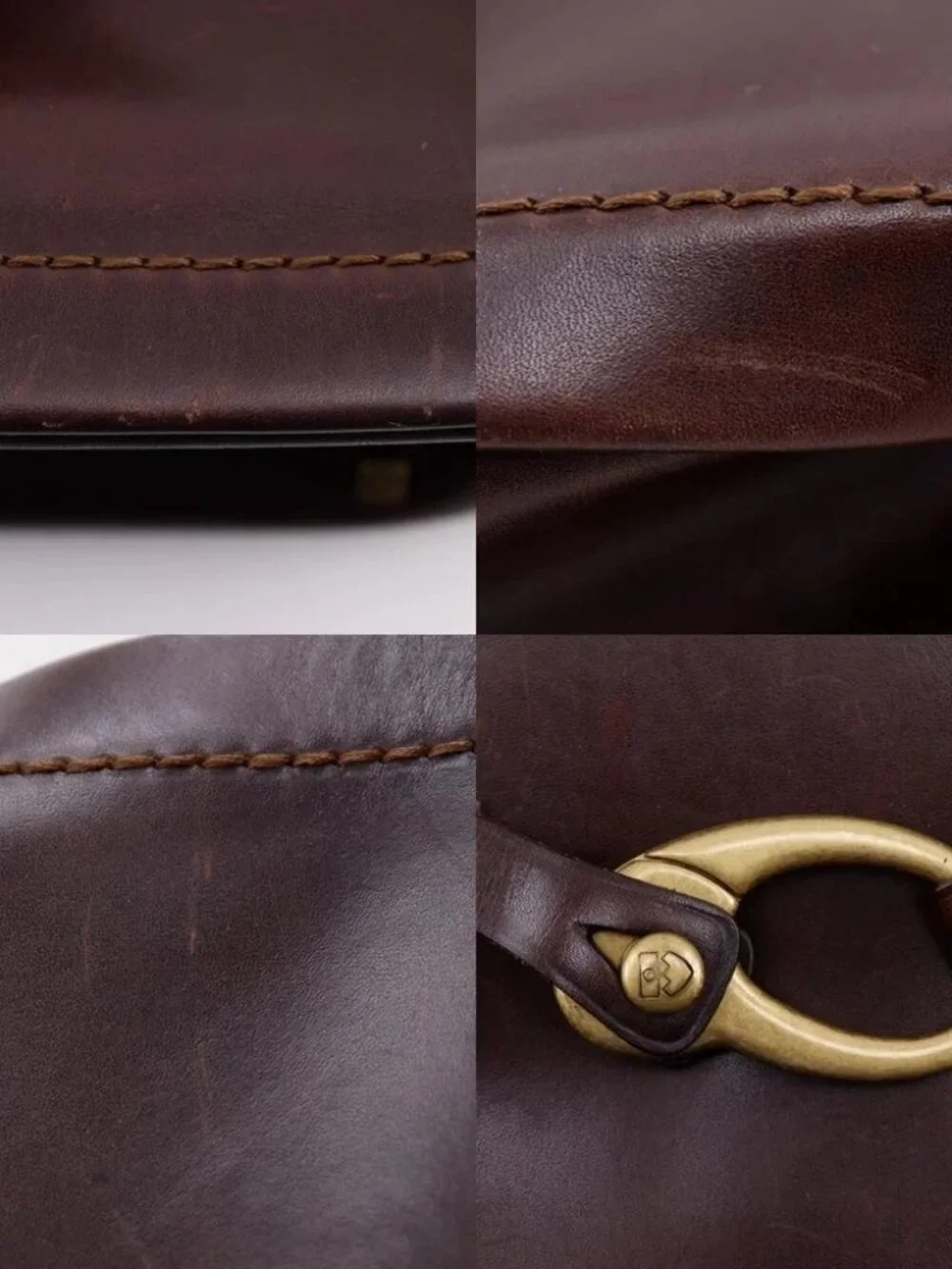 BALLY Tote Bag Brown leather Women - Picture 10 of 12
